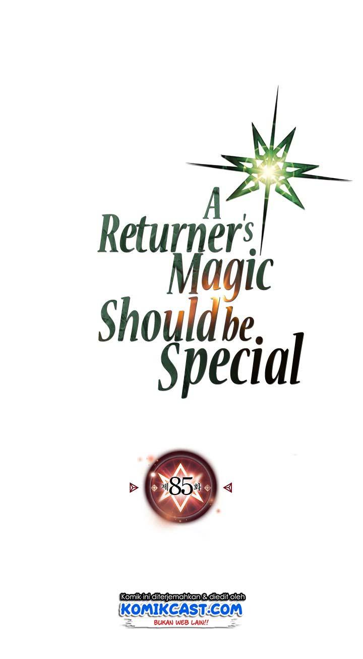 A Returner’s Magic Should Be Special chapter 85
