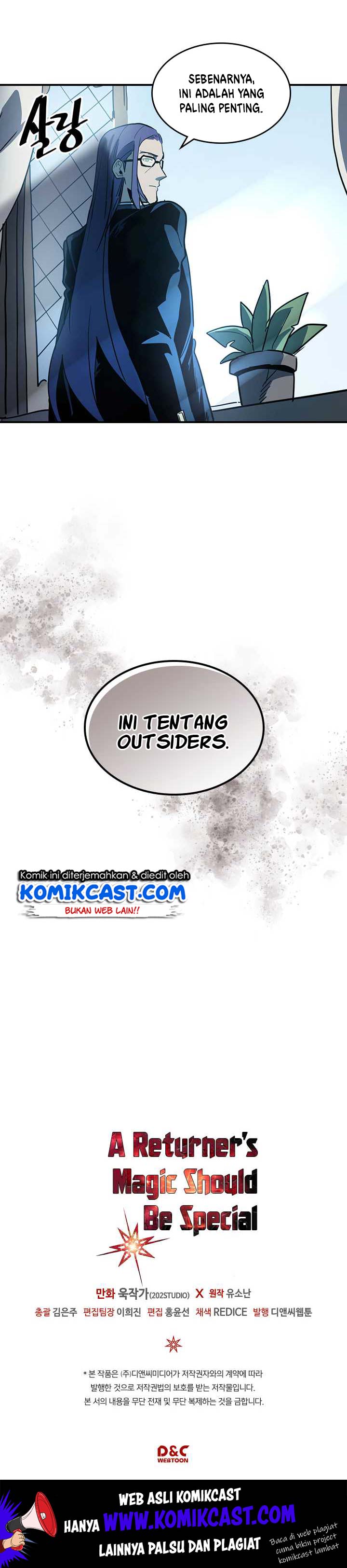 A Returner’s Magic Should Be Special Chapter 99 Bahasa Indonesia