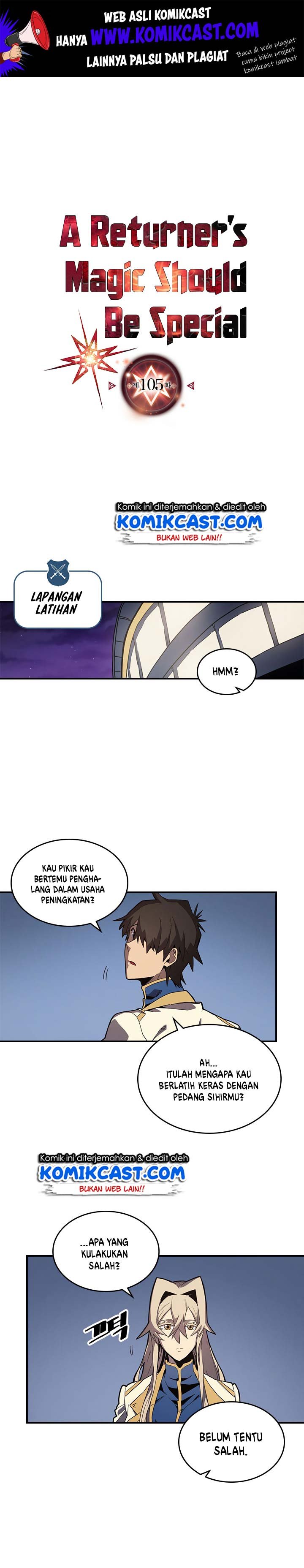 A Returner’s Magic Should Be Special chapter 105