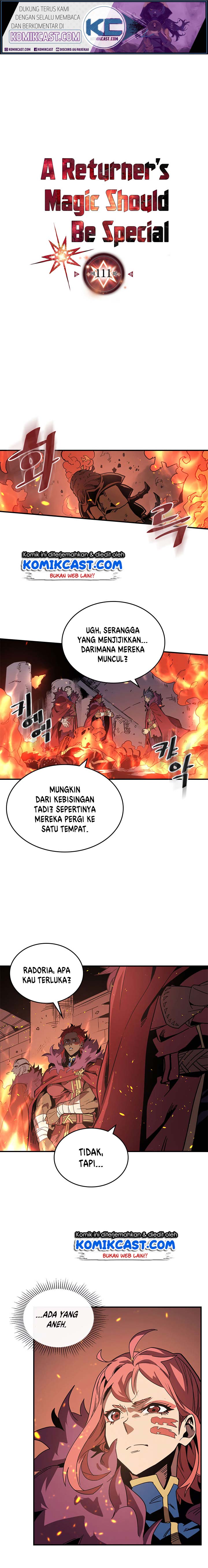 A Returner’s Magic Should Be Special chapter 111