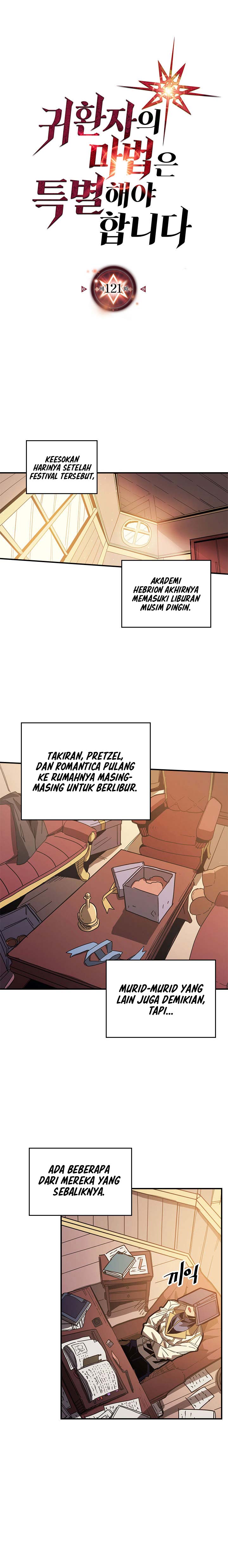 A Returner’s Magic Should Be Special chapter 121