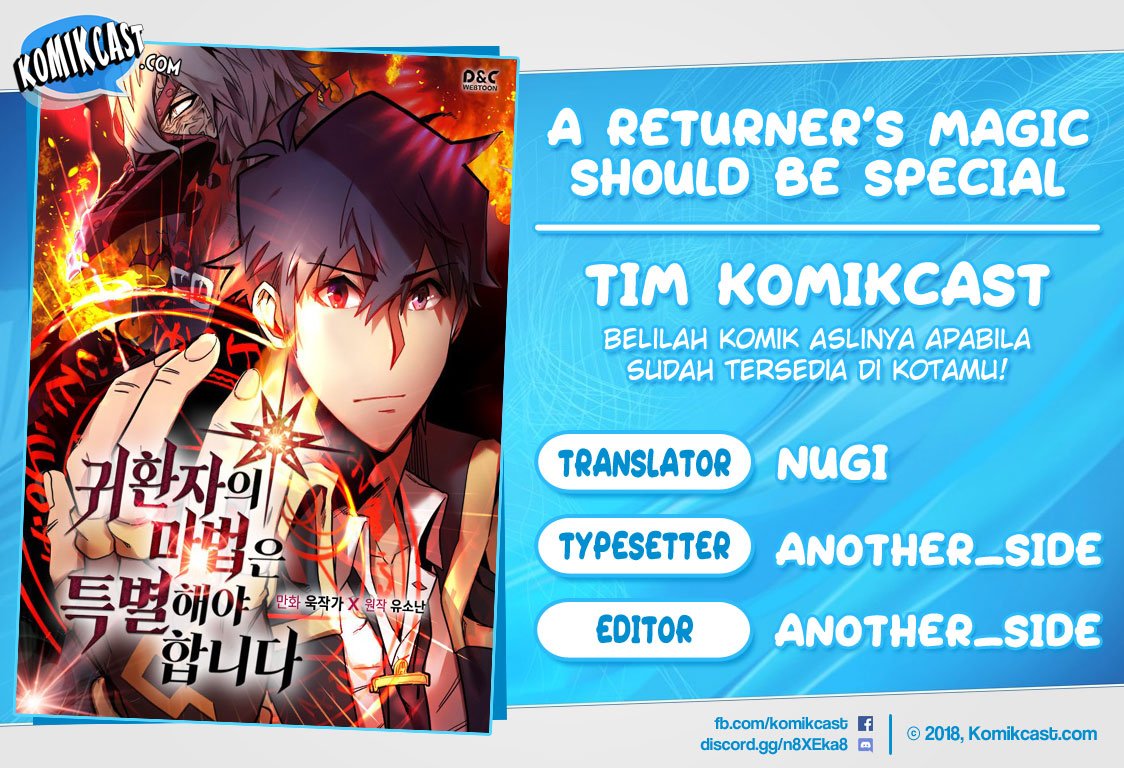 A Returner’s Magic Should Be Special Chapter 125 Bahasa Indonesia