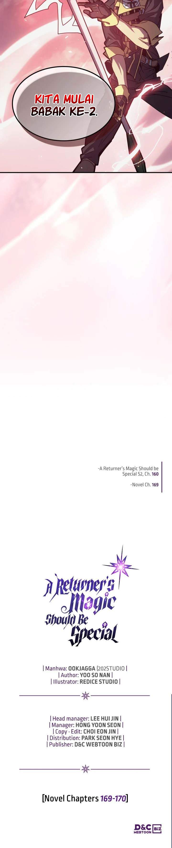 A Returner’s Magic Should Be Special chapter 160