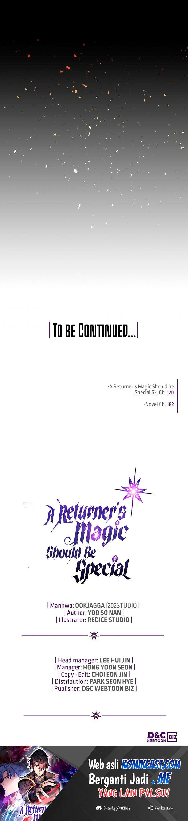 A Returner’s Magic Should Be Special chapter 170