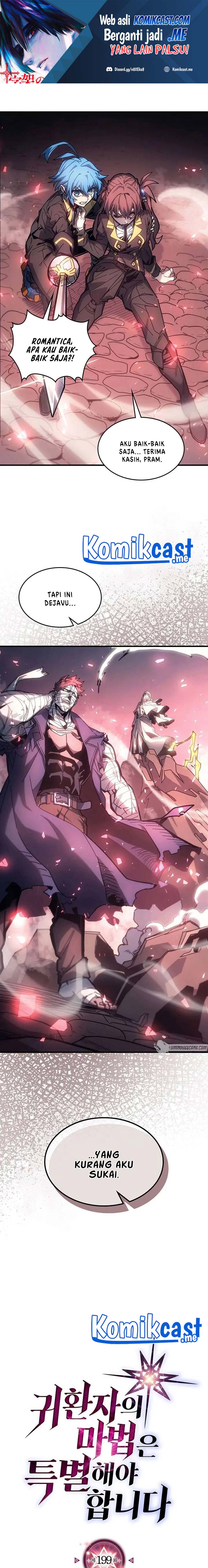 A Returner’s Magic Should Be Special Chapter 199 Bahasa Indonesia