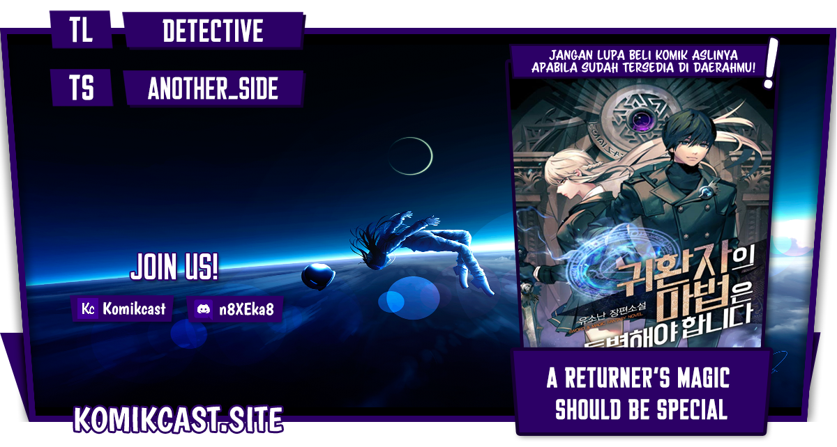 A Returner’s Magic Should Be Special Chapter 218 Bahasa Indonesia