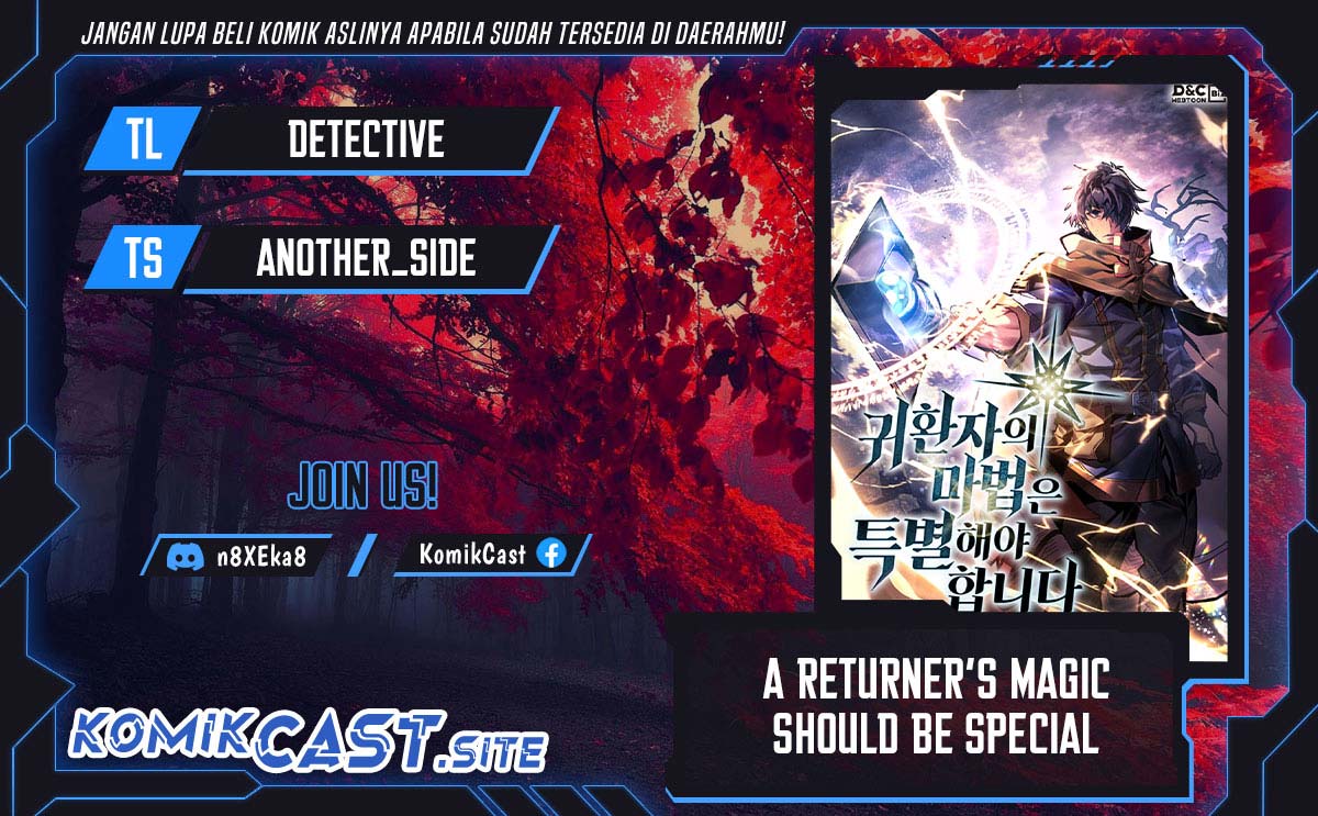 A Returner’s Magic Should Be Special Chapter 222 Bahasa Indonesia