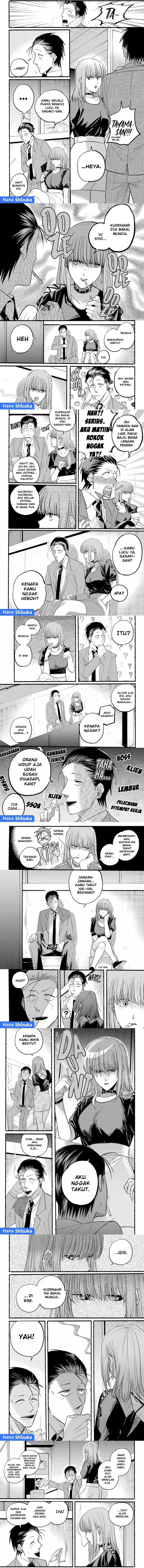 A Story About Smoking at the Back of the Supermarket (Super no Ura de Yani Suu Futari) Chapter 22 Bahasa Indonesia