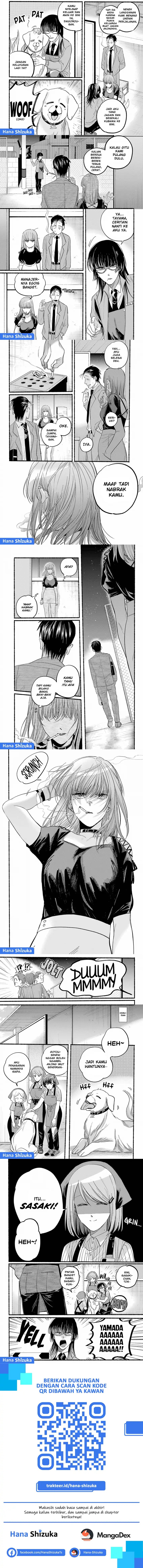 A Story About Smoking at the Back of the Supermarket (Super no Ura de Yani Suu Futari) Chapter 22 Bahasa Indonesia