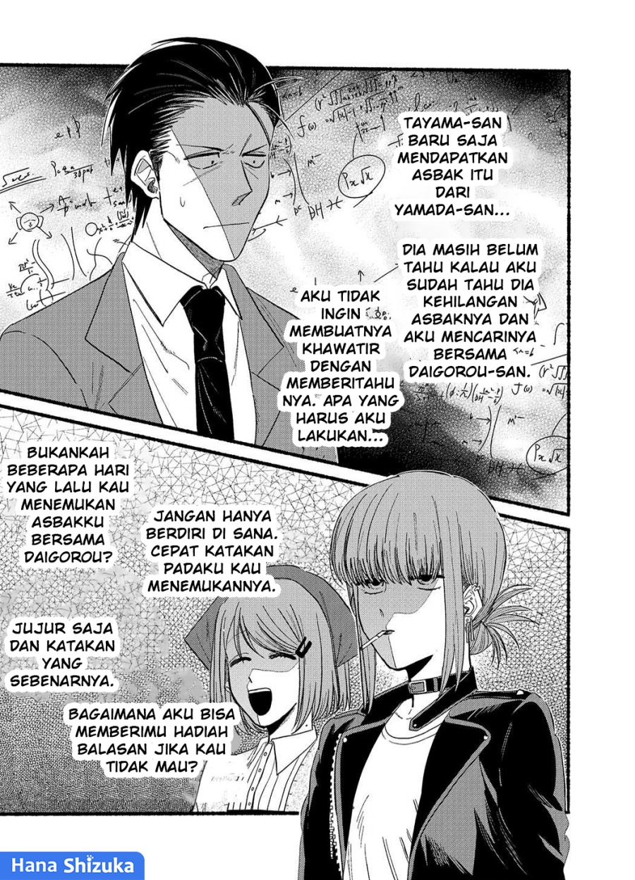 A Story About Smoking at the Back of the Supermarket (Super no Ura de Yani Suu Futari) Chapter 23.5 Bahasa Indonesia