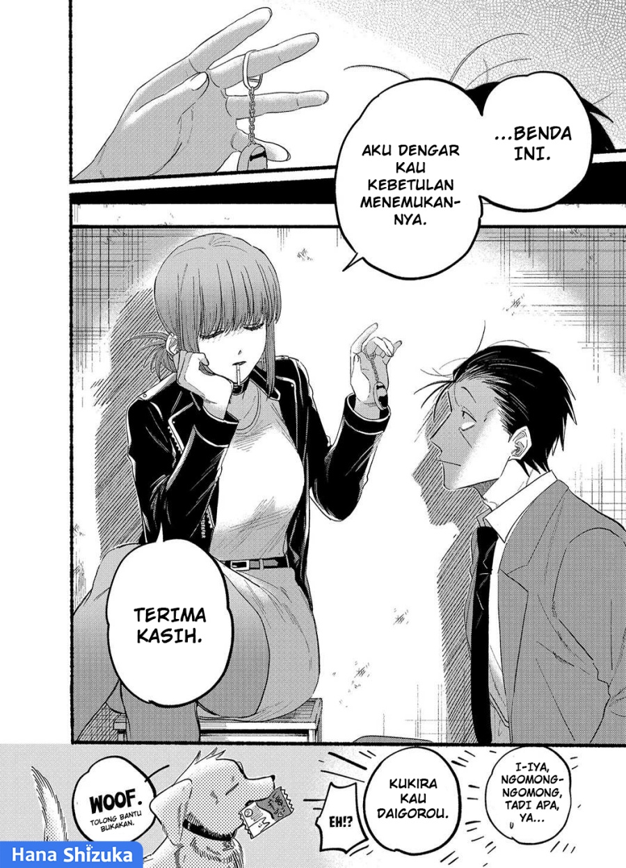 A Story About Smoking at the Back of the Supermarket (Super no Ura de Yani Suu Futari) Chapter 23.5 Bahasa Indonesia