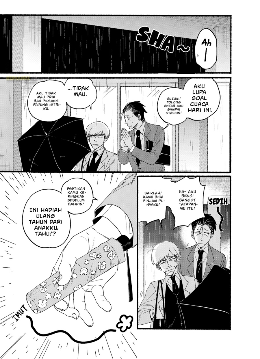 A Story About Smoking at the Back of the Supermarket (Super no Ura de Yani Suu Futari) Chapter 28.5 Bahasa Indonesia