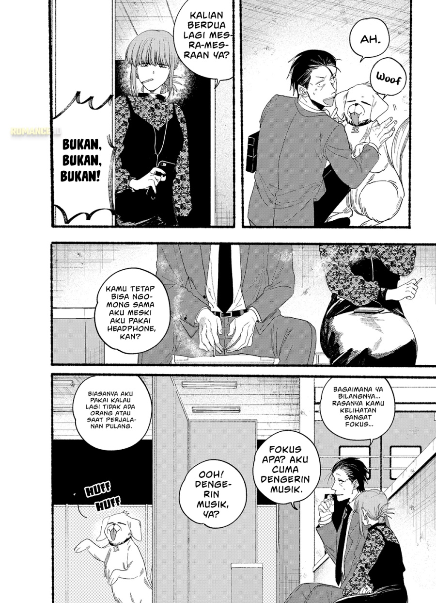 A Story About Smoking at the Back of the Supermarket (Super no Ura de Yani Suu Futari) Chapter 28.6 Bahasa Indonesia