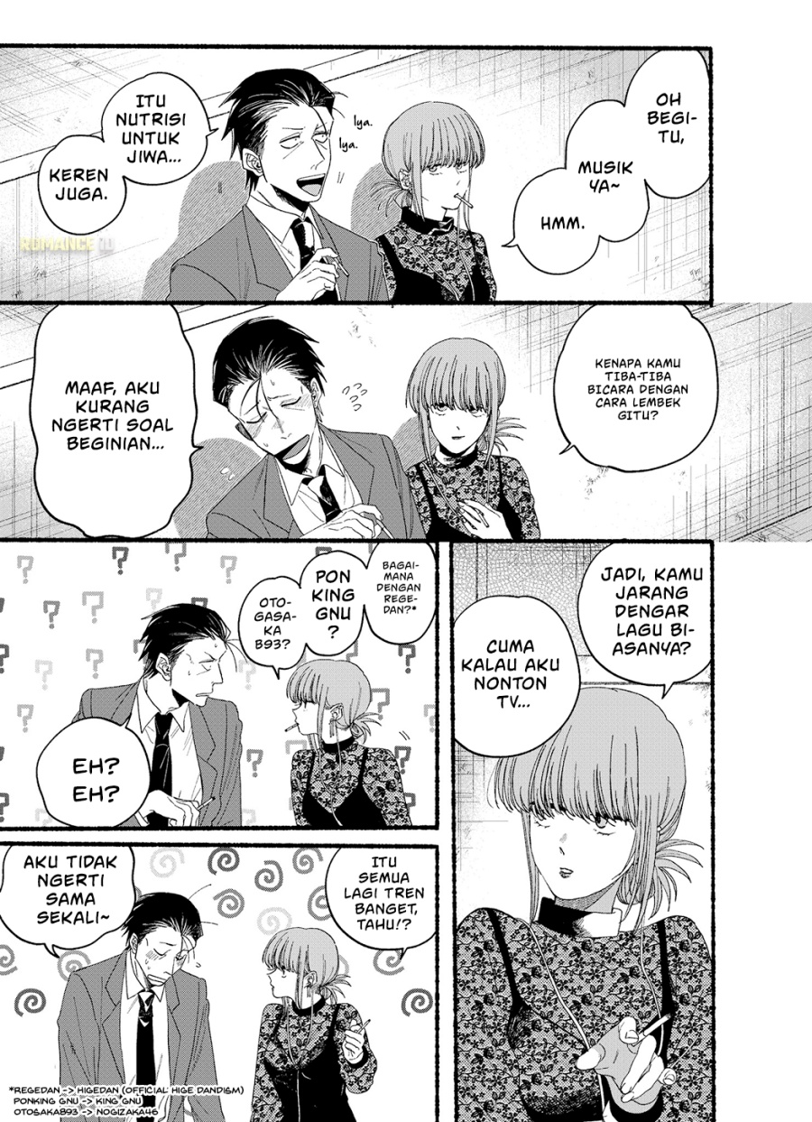 A Story About Smoking at the Back of the Supermarket (Super no Ura de Yani Suu Futari) Chapter 28.6 Bahasa Indonesia