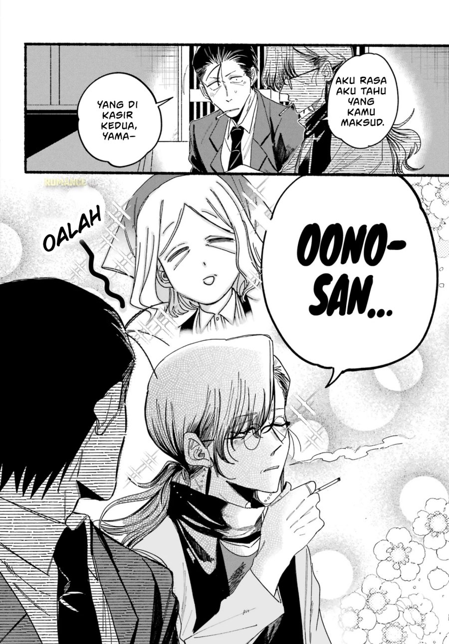 A Story About Smoking at the Back of the Supermarket (Super no Ura de Yani Suu Futari) Chapter 30 Bahasa Indonesia