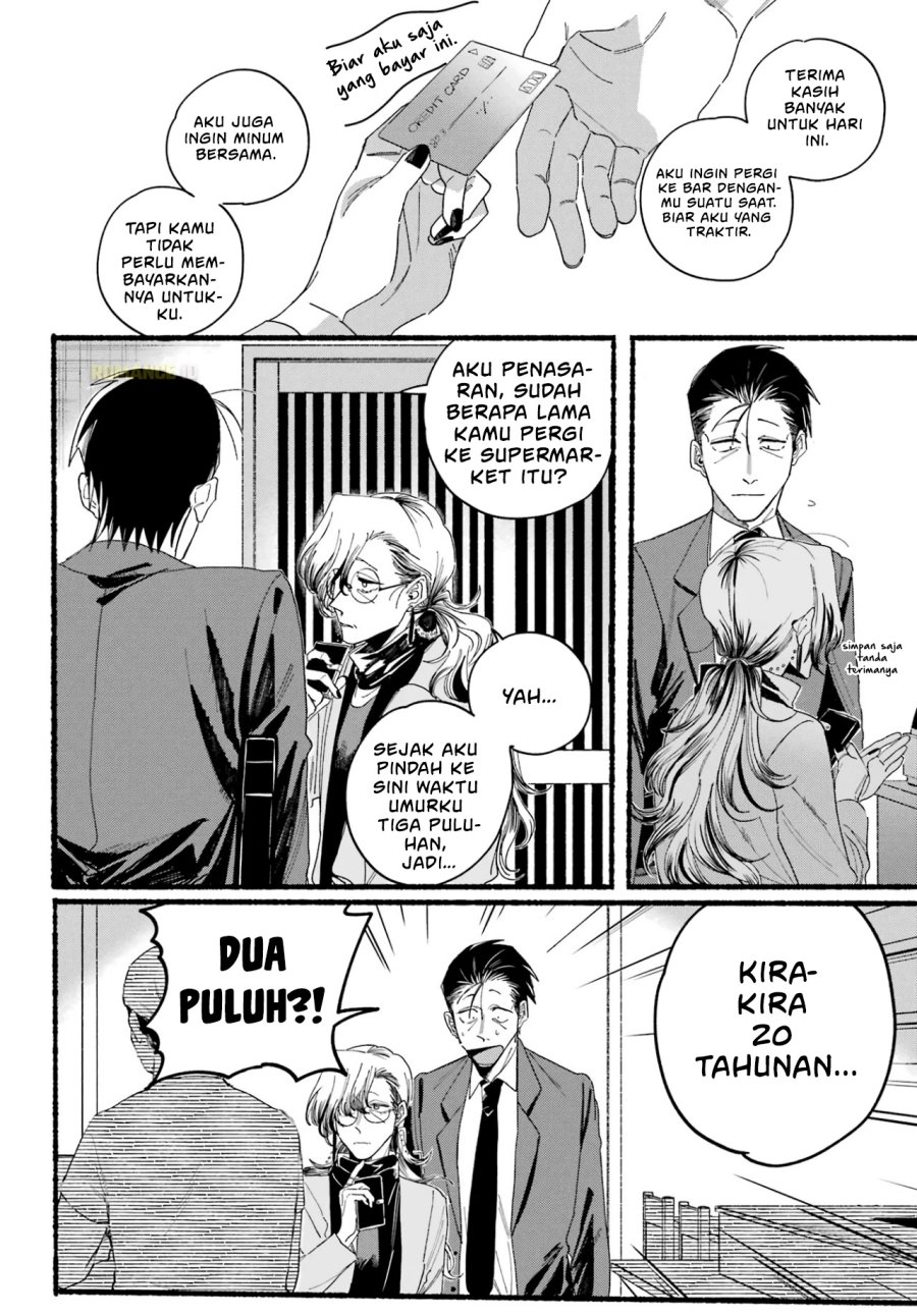 A Story About Smoking at the Back of the Supermarket (Super no Ura de Yani Suu Futari) Chapter 30 Bahasa Indonesia