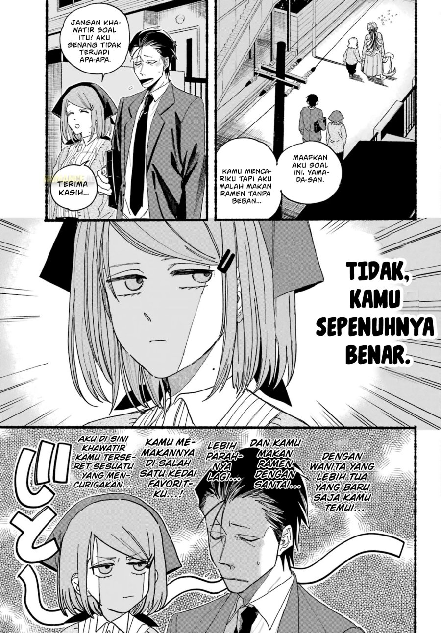 A Story About Smoking at the Back of the Supermarket (Super no Ura de Yani Suu Futari) Chapter 30 Bahasa Indonesia