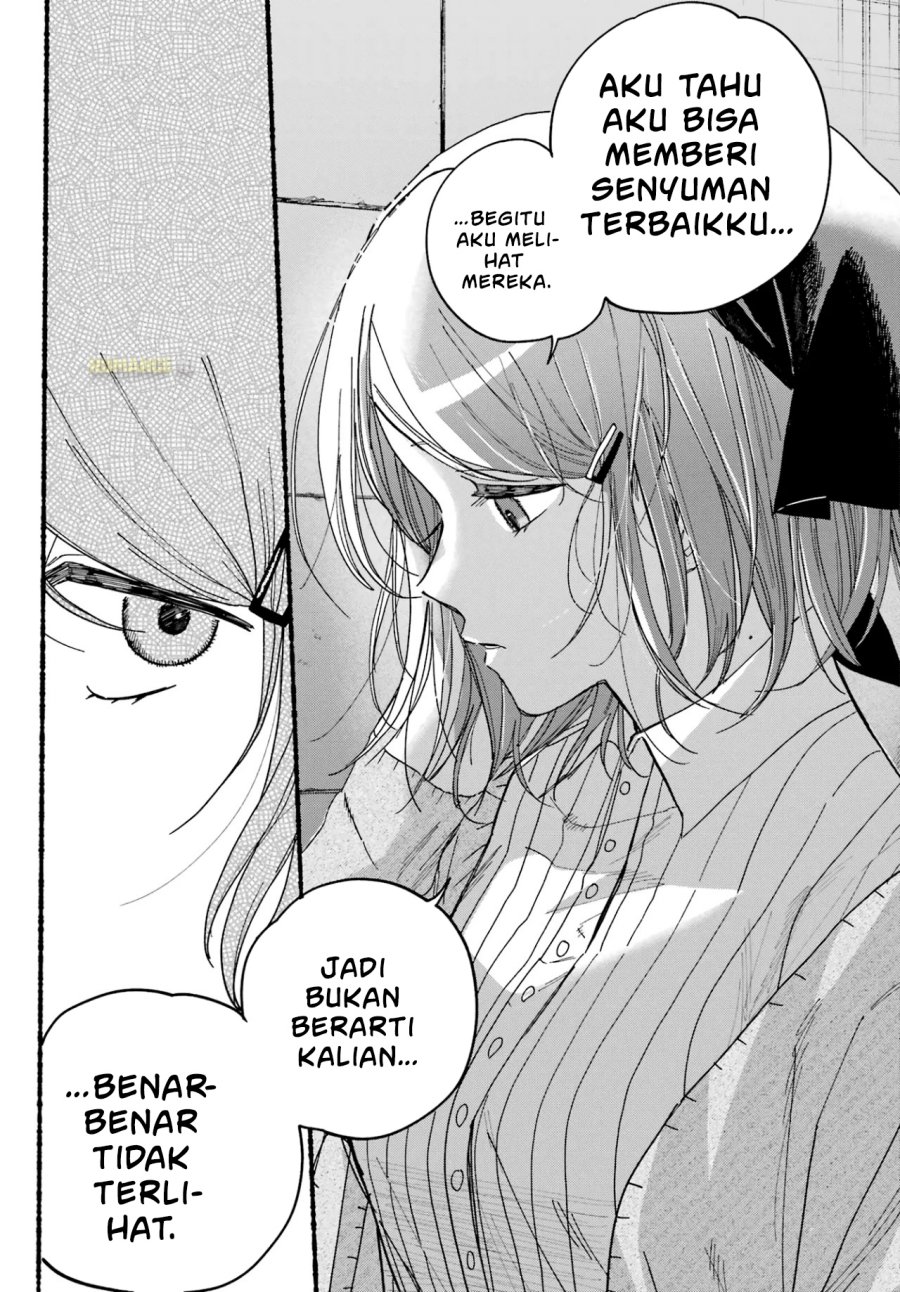 A Story About Smoking at the Back of the Supermarket (Super no Ura de Yani Suu Futari) Chapter 30 Bahasa Indonesia