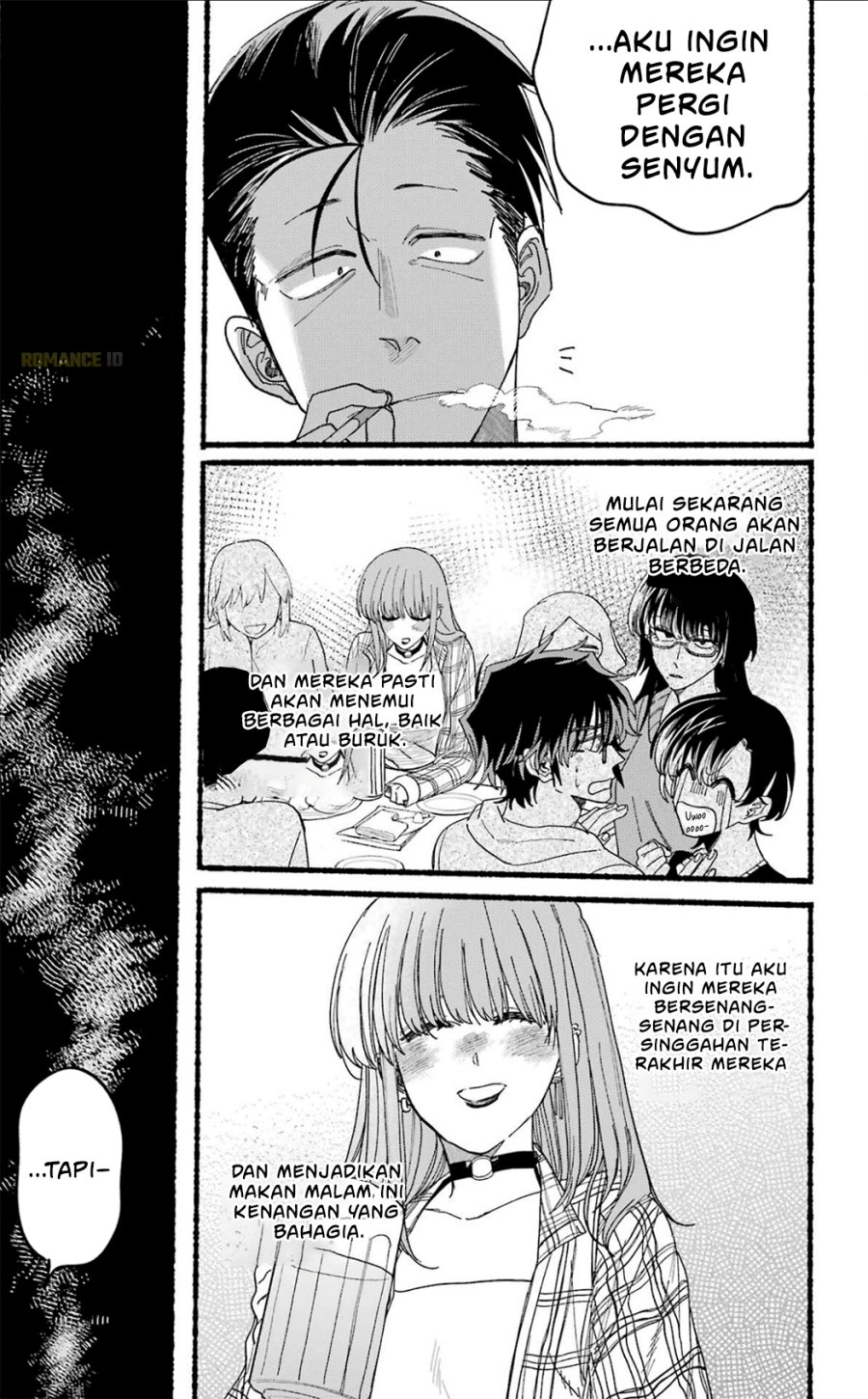 A Story About Smoking at the Back of the Supermarket (Super no Ura de Yani Suu Futari) Chapter 31 Bahasa Indonesia
