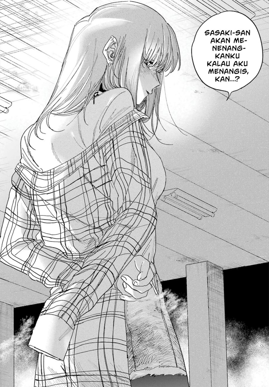 A Story About Smoking at the Back of the Supermarket (Super no Ura de Yani Suu Futari) Chapter 31 Bahasa Indonesia