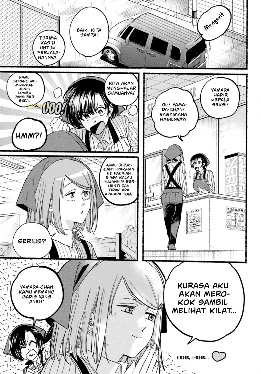 A Story About Smoking at the Back of the Supermarket (Super no Ura de Yani Suu Futari) Chapter 37 Bahasa Indonesia