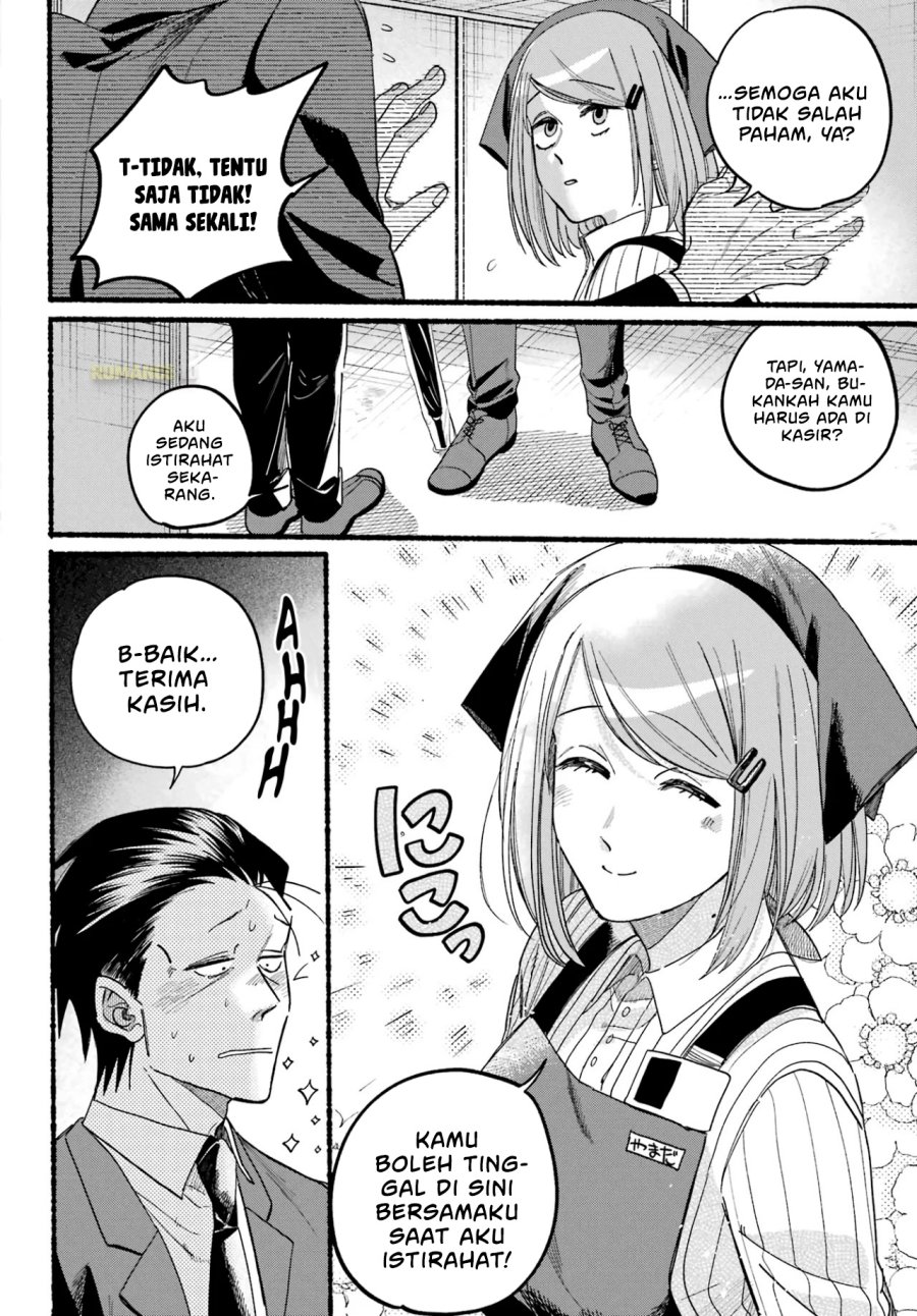 A Story About Smoking at the Back of the Supermarket (Super no Ura de Yani Suu Futari) Chapter 37 Bahasa Indonesia