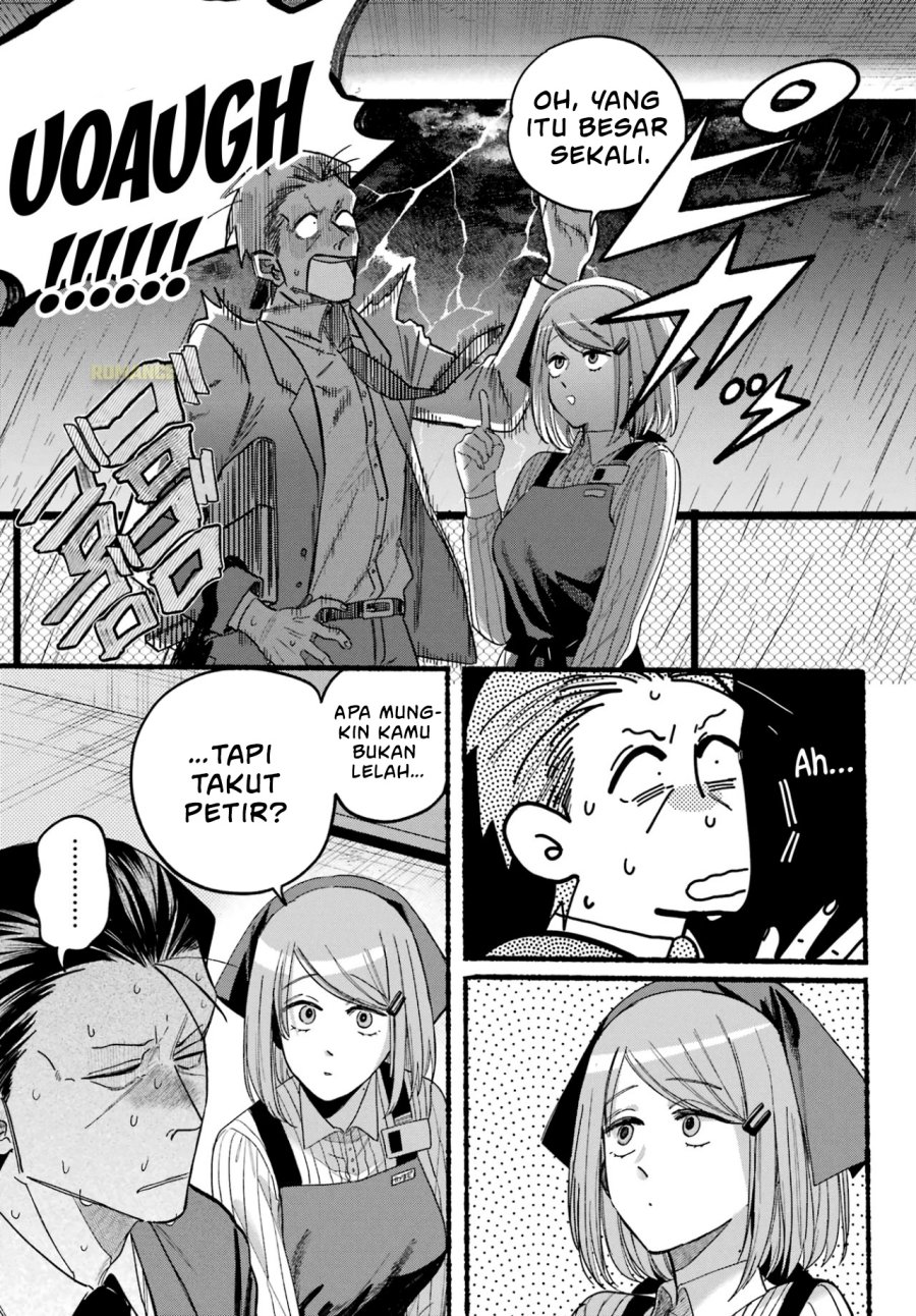 A Story About Smoking at the Back of the Supermarket (Super no Ura de Yani Suu Futari) Chapter 37 Bahasa Indonesia