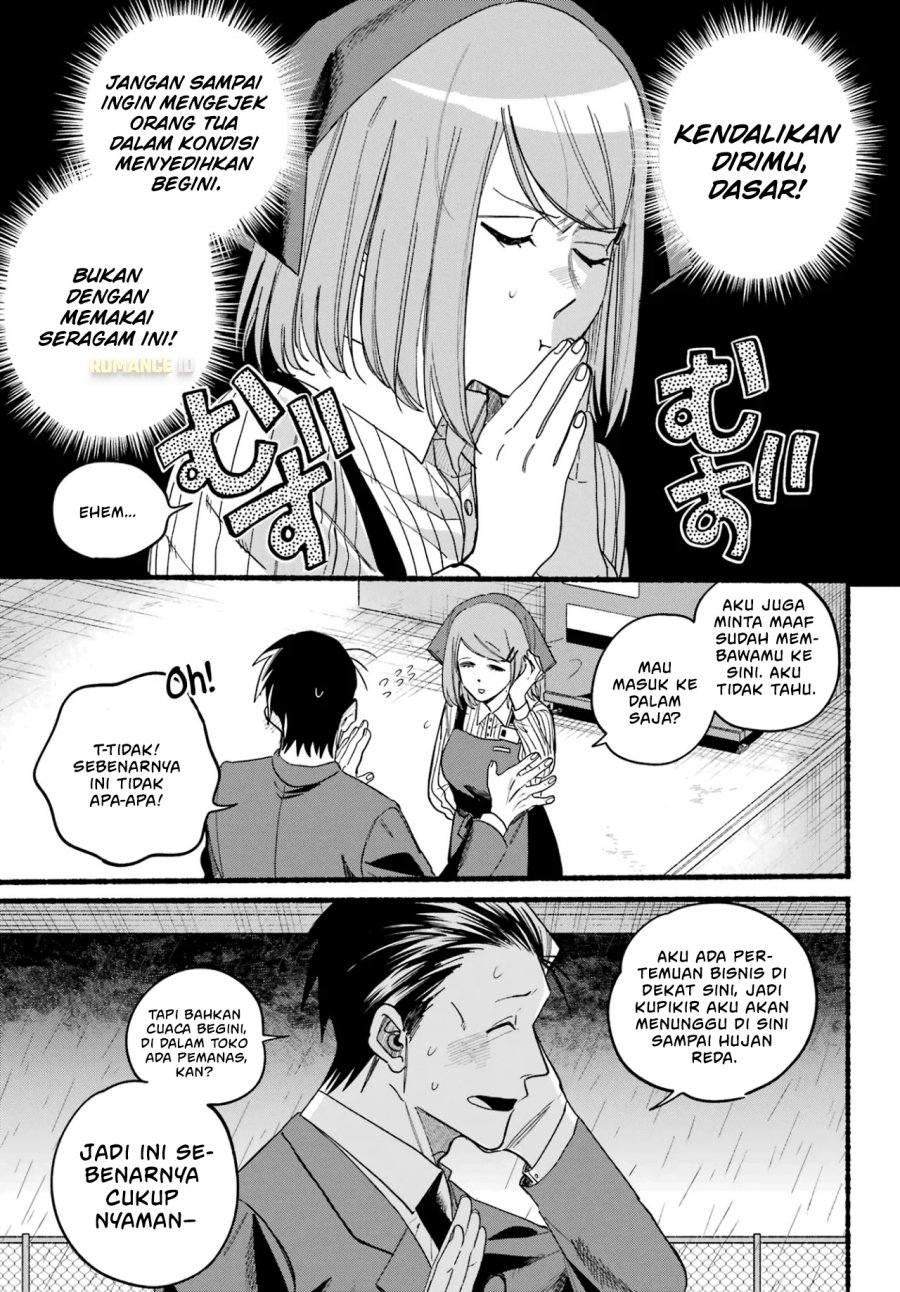 A Story About Smoking at the Back of the Supermarket (Super no Ura de Yani Suu Futari) Chapter 37 Bahasa Indonesia