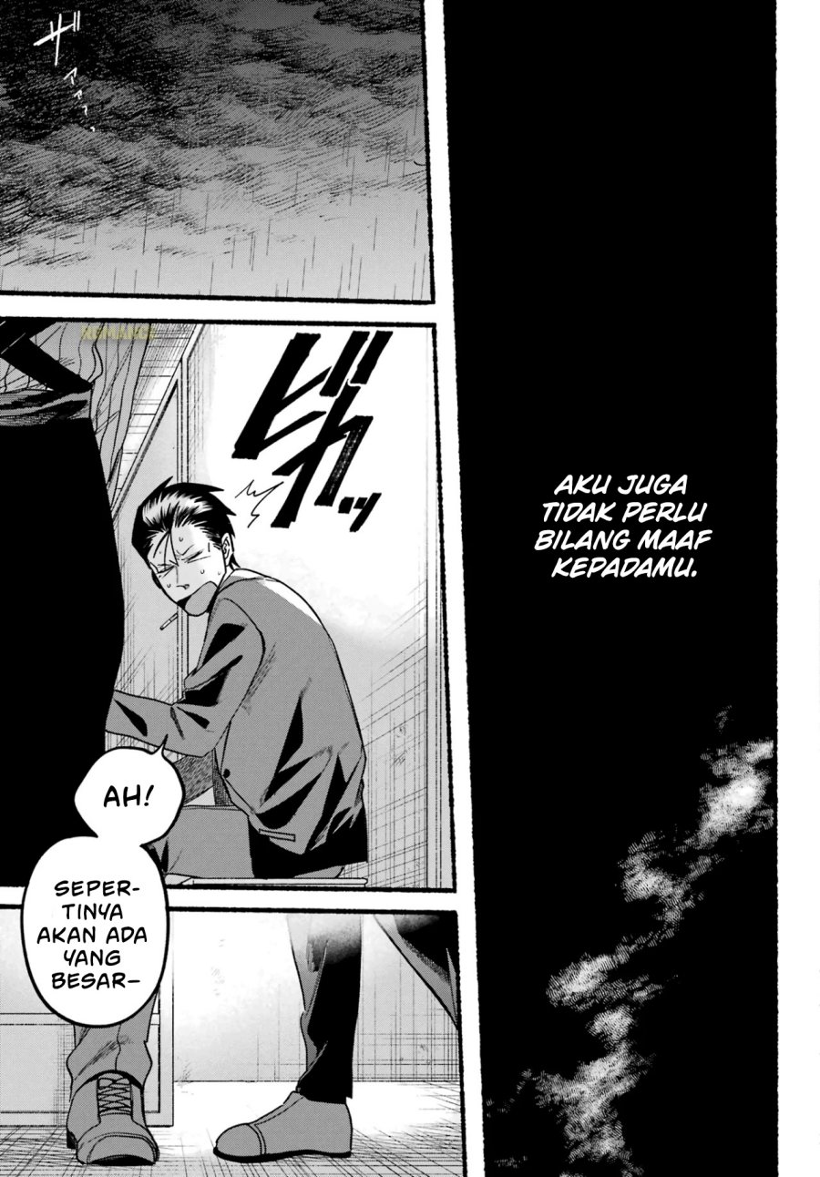 A Story About Smoking at the Back of the Supermarket (Super no Ura de Yani Suu Futari) Chapter 37 Bahasa Indonesia