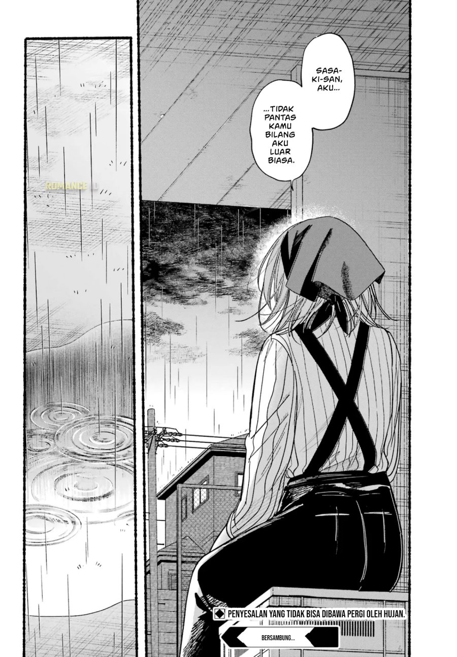 A Story About Smoking at the Back of the Supermarket (Super no Ura de Yani Suu Futari) Chapter 37 Bahasa Indonesia