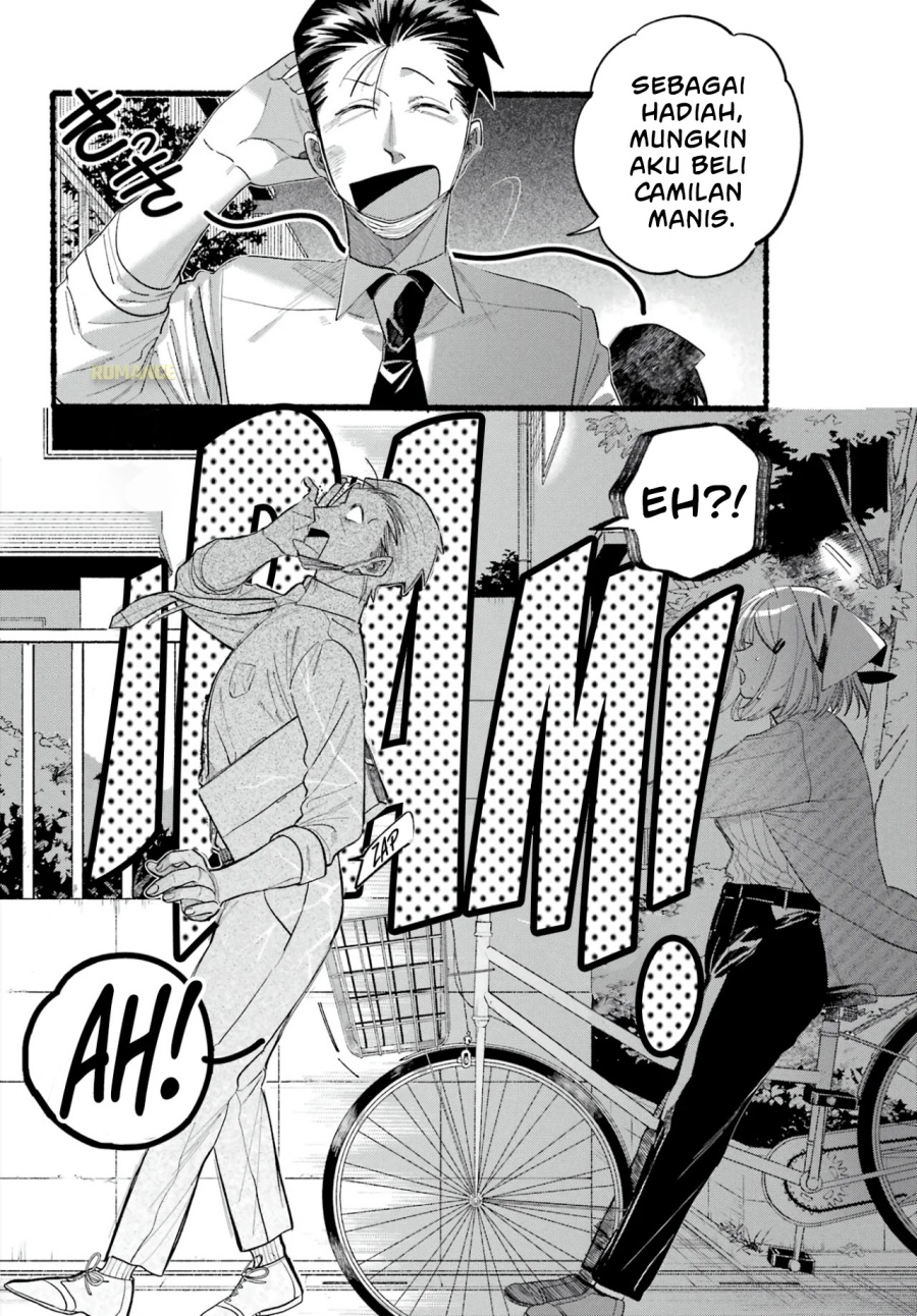 A Story About Smoking at the Back of the Supermarket (Super no Ura de Yani Suu Futari) Chapter 39 Bahasa Indonesia