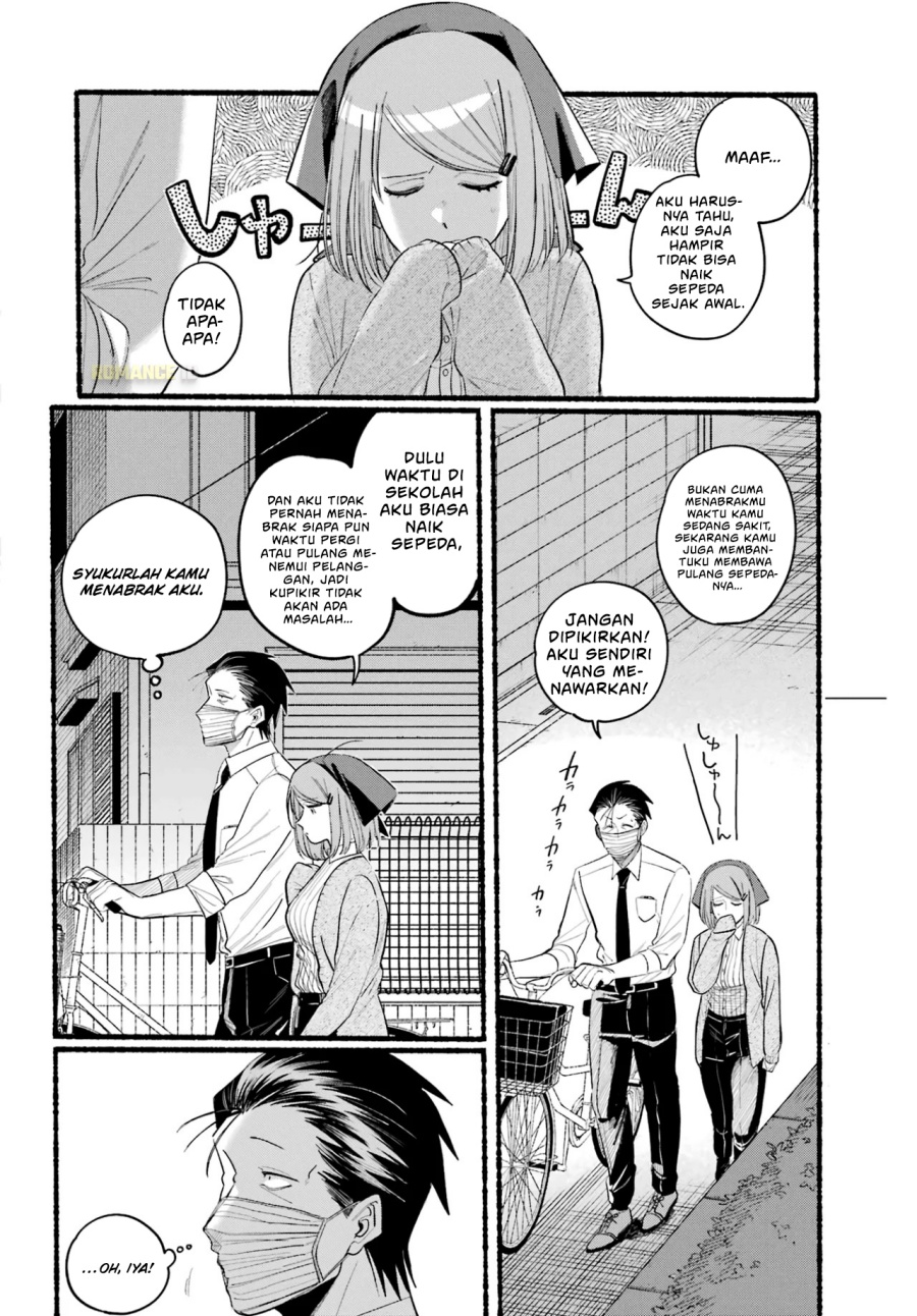 A Story About Smoking at the Back of the Supermarket (Super no Ura de Yani Suu Futari) Chapter 39 Bahasa Indonesia