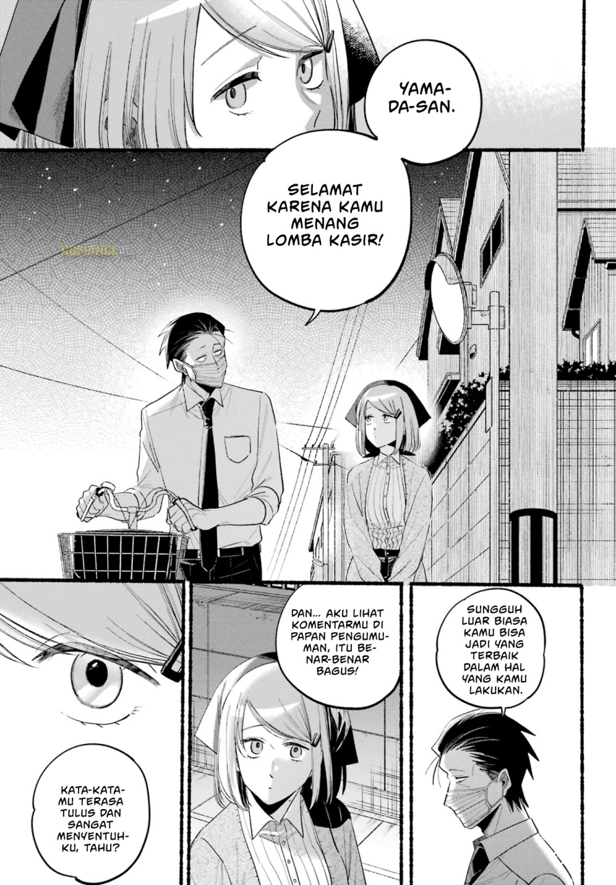 A Story About Smoking at the Back of the Supermarket (Super no Ura de Yani Suu Futari) Chapter 39 Bahasa Indonesia