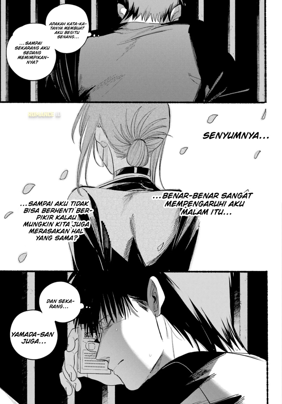A Story About Smoking at the Back of the Supermarket (Super no Ura de Yani Suu Futari) Chapter 39 Bahasa Indonesia