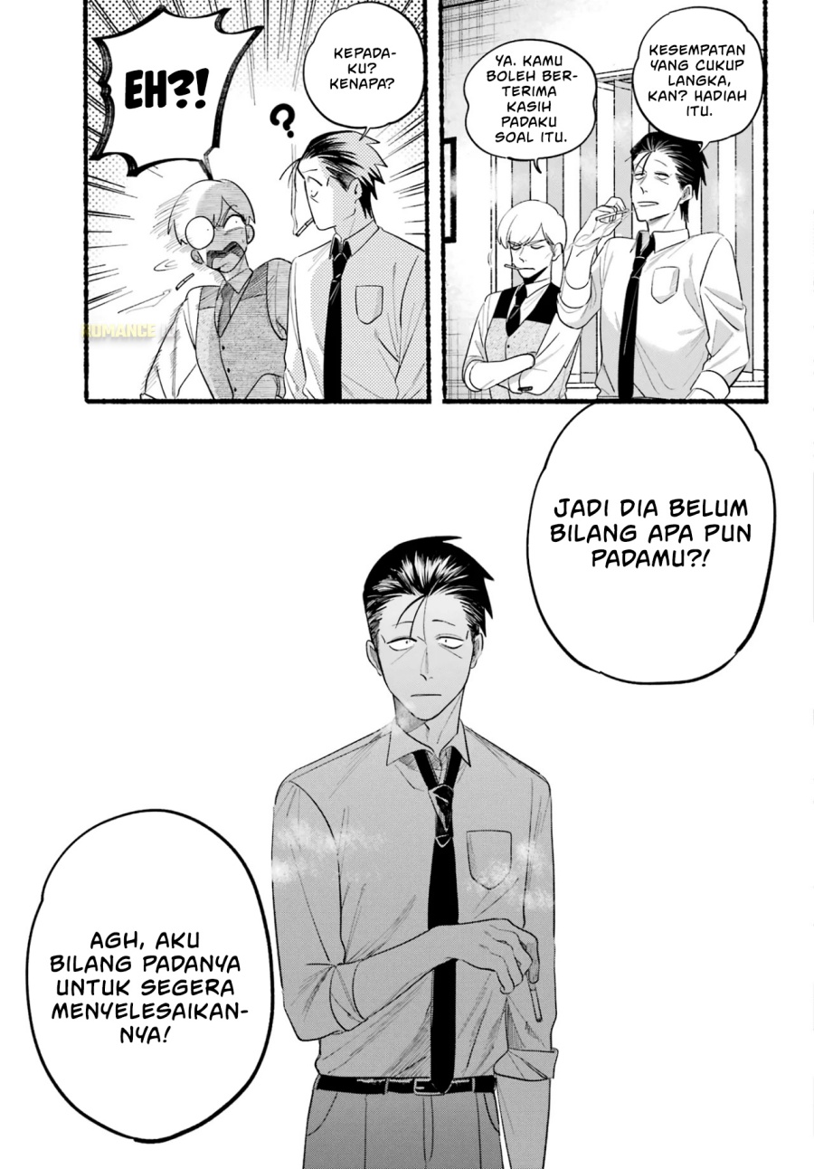 A Story About Smoking at the Back of the Supermarket (Super no Ura de Yani Suu Futari) Chapter 40 Bahasa Indonesia