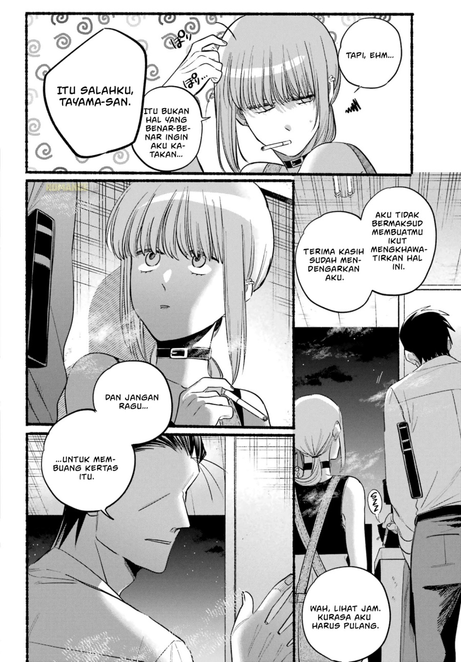A Story About Smoking at the Back of the Supermarket (Super no Ura de Yani Suu Futari) Chapter 40 Bahasa Indonesia