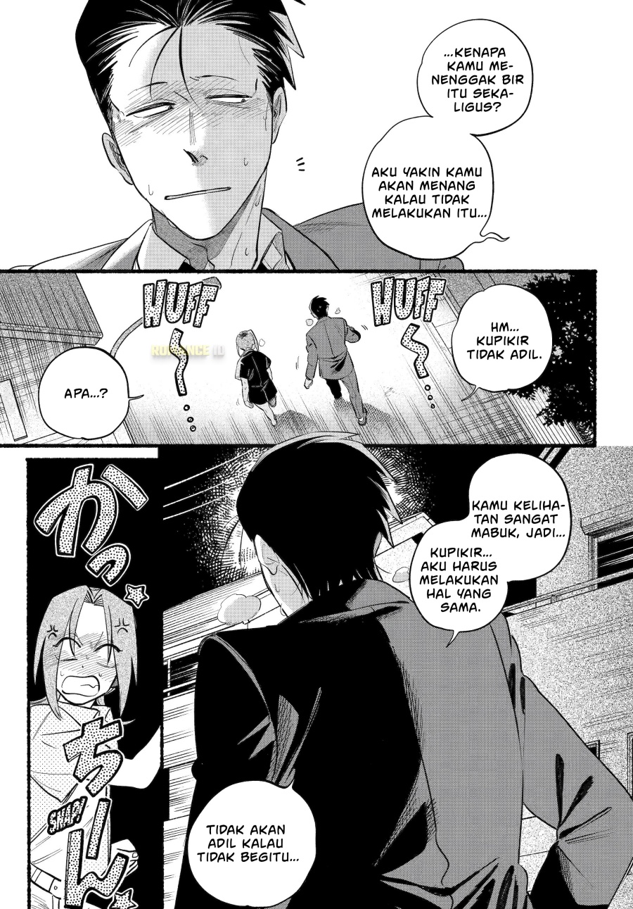 A Story About Smoking at the Back of the Supermarket (Super no Ura de Yani Suu Futari) Chapter 44 Bahasa Indonesia