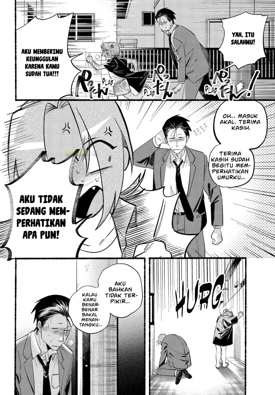 A Story About Smoking at the Back of the Supermarket (Super no Ura de Yani Suu Futari) Chapter 44 Bahasa Indonesia