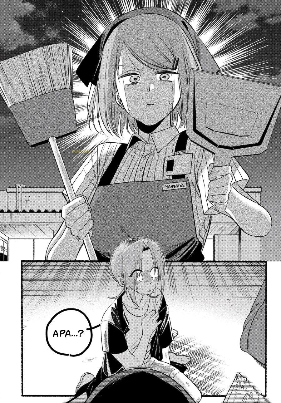 A Story About Smoking at the Back of the Supermarket (Super no Ura de Yani Suu Futari) Chapter 44 Bahasa Indonesia