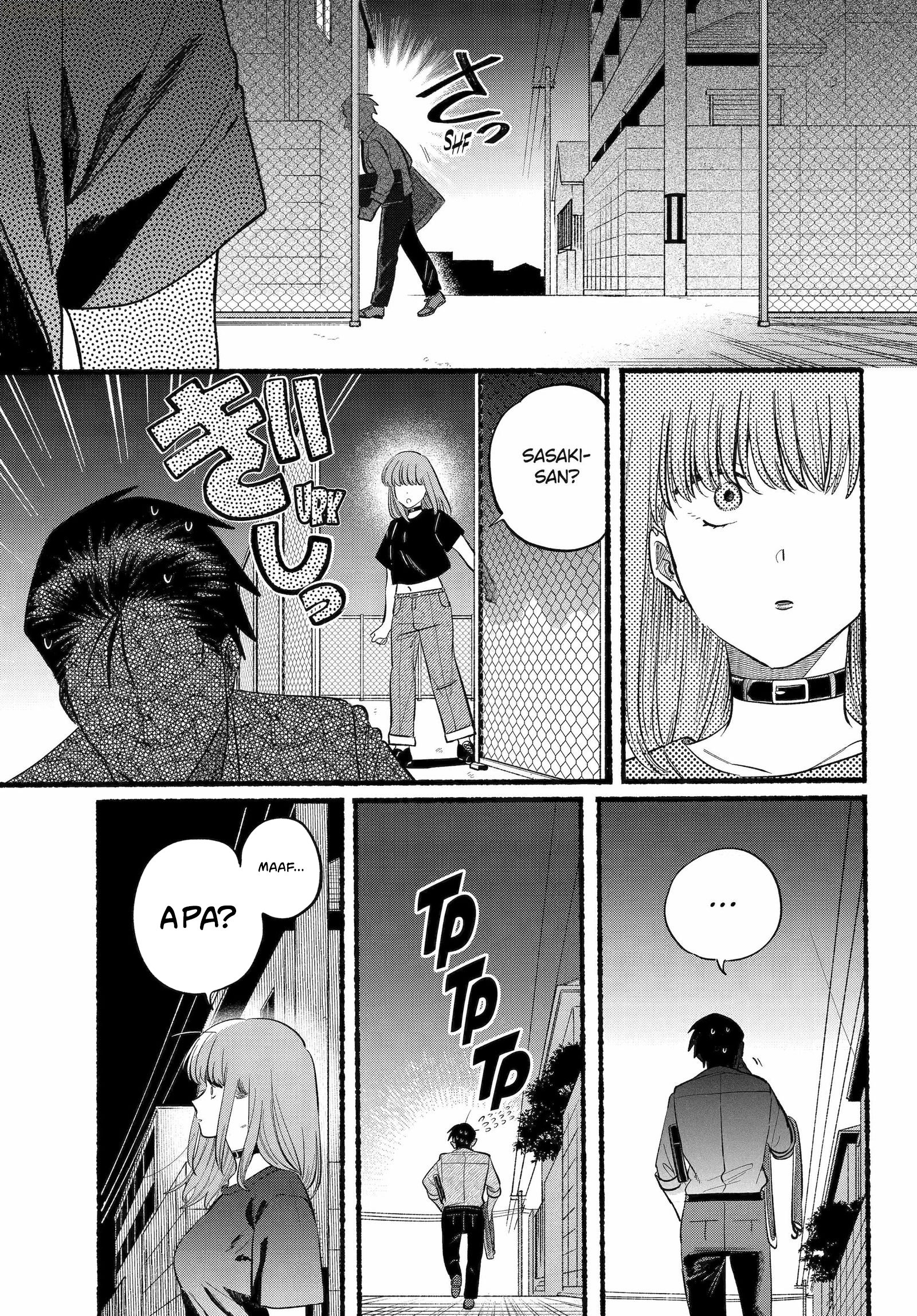 A Story About Smoking at the Back of the Supermarket (Super no Ura de Yani Suu Futari) Chapter 45 Bahasa Indonesia