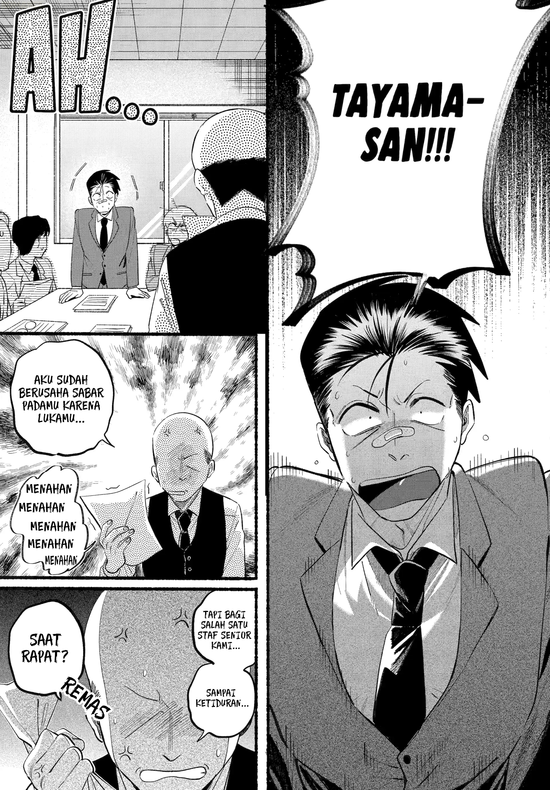 A Story About Smoking at the Back of the Supermarket (Super no Ura de Yani Suu Futari) Chapter 46 Bahasa Indonesia