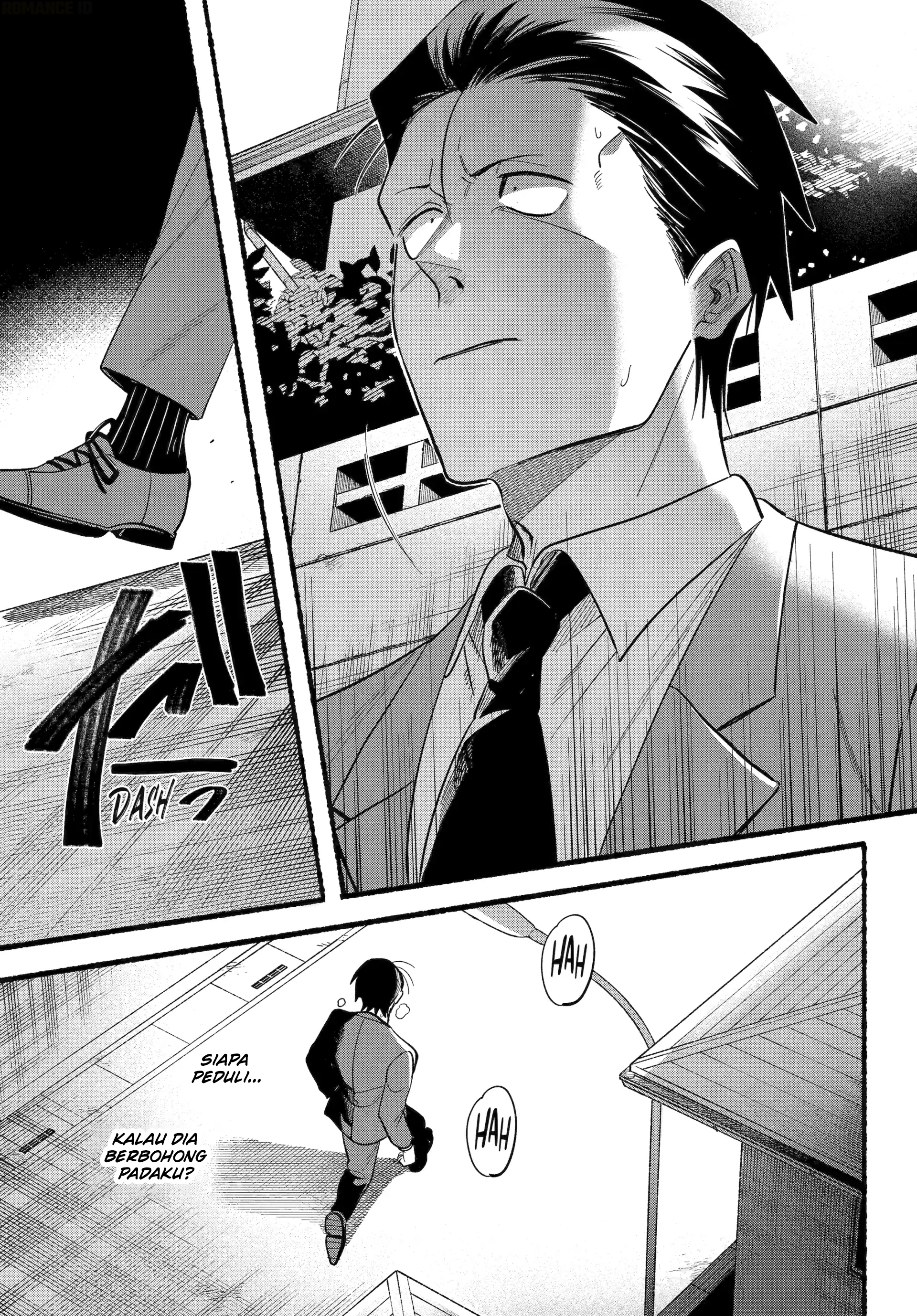A Story About Smoking at the Back of the Supermarket (Super no Ura de Yani Suu Futari) Chapter 48 Bahasa Indonesia