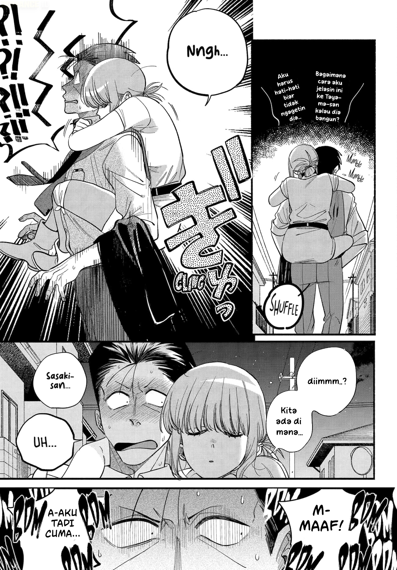 A Story About Smoking at the Back of the Supermarket (Super no Ura de Yani Suu Futari) Chapter 49 Bahasa Indonesia