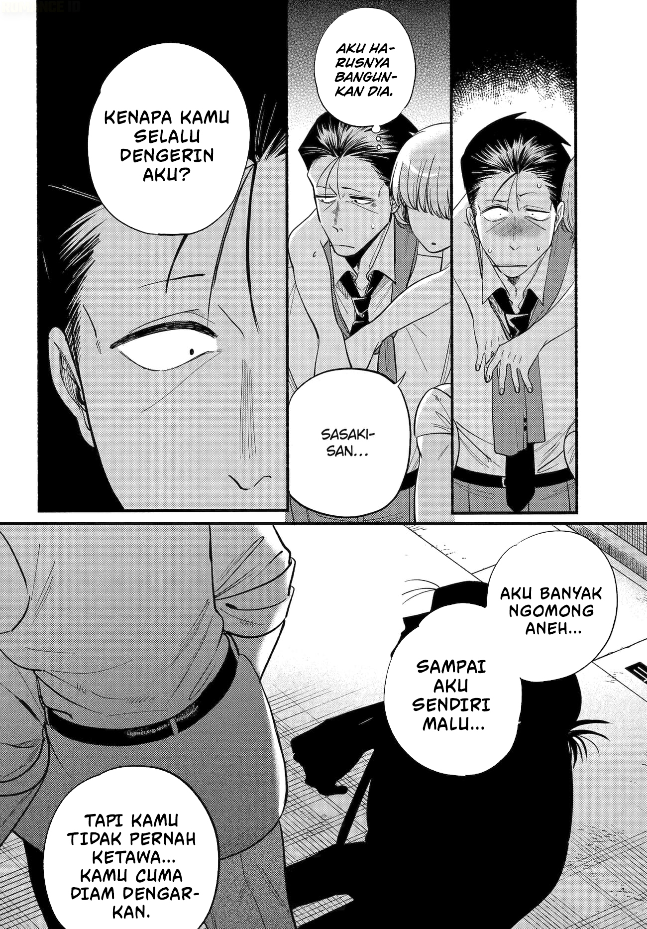 A Story About Smoking at the Back of the Supermarket (Super no Ura de Yani Suu Futari) Chapter 49 Bahasa Indonesia