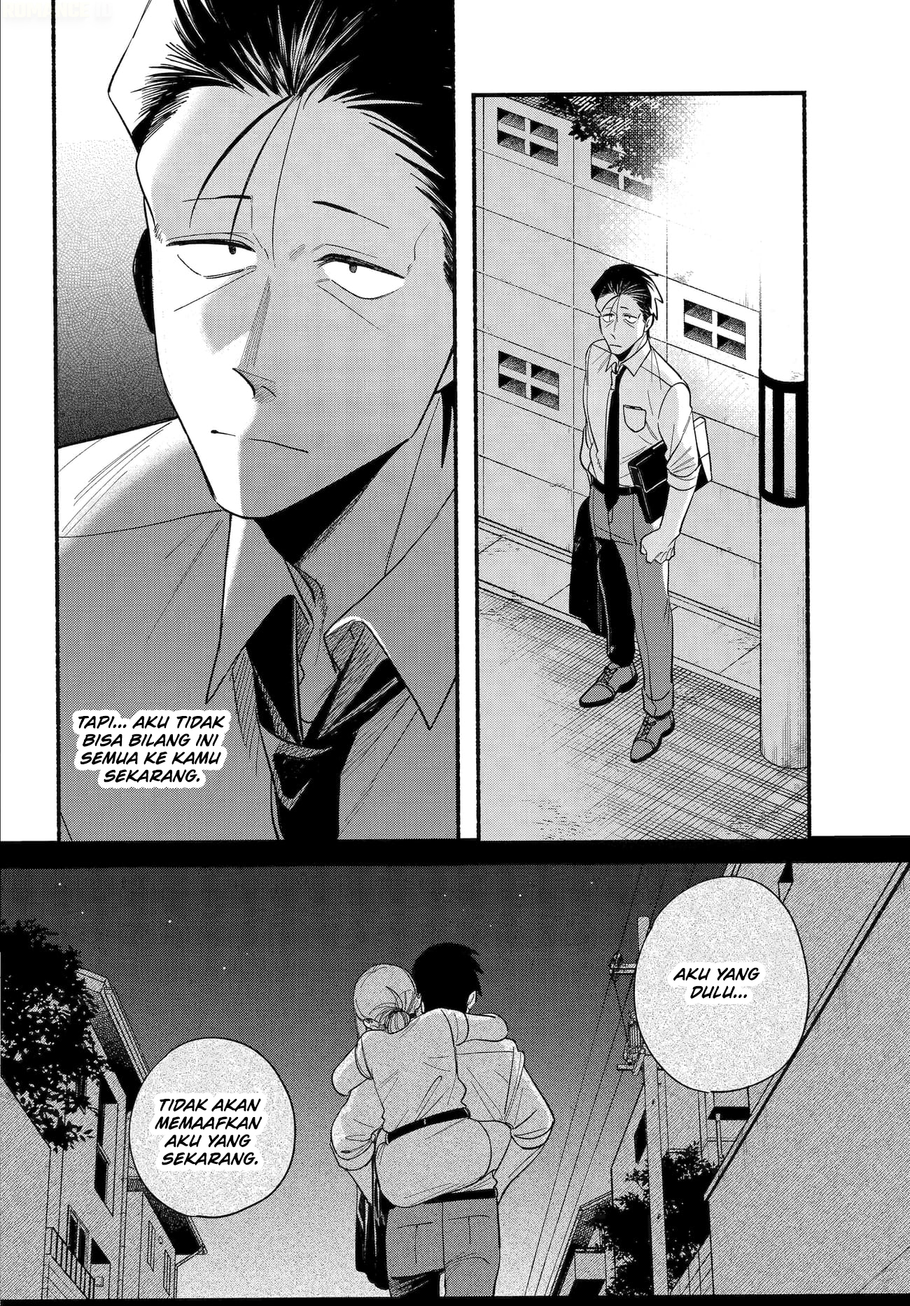A Story About Smoking at the Back of the Supermarket (Super no Ura de Yani Suu Futari) Chapter 49 Bahasa Indonesia