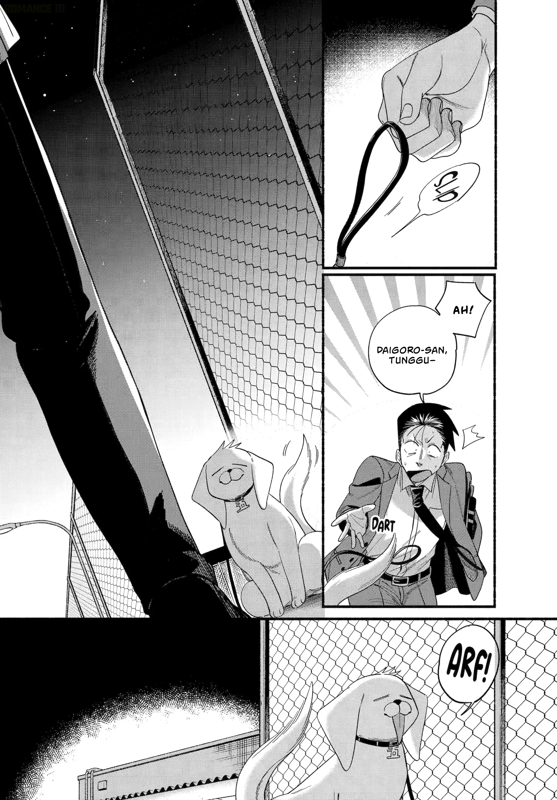 A Story About Smoking at the Back of the Supermarket (Super no Ura de Yani Suu Futari) Chapter 54 Bahasa Indonesia