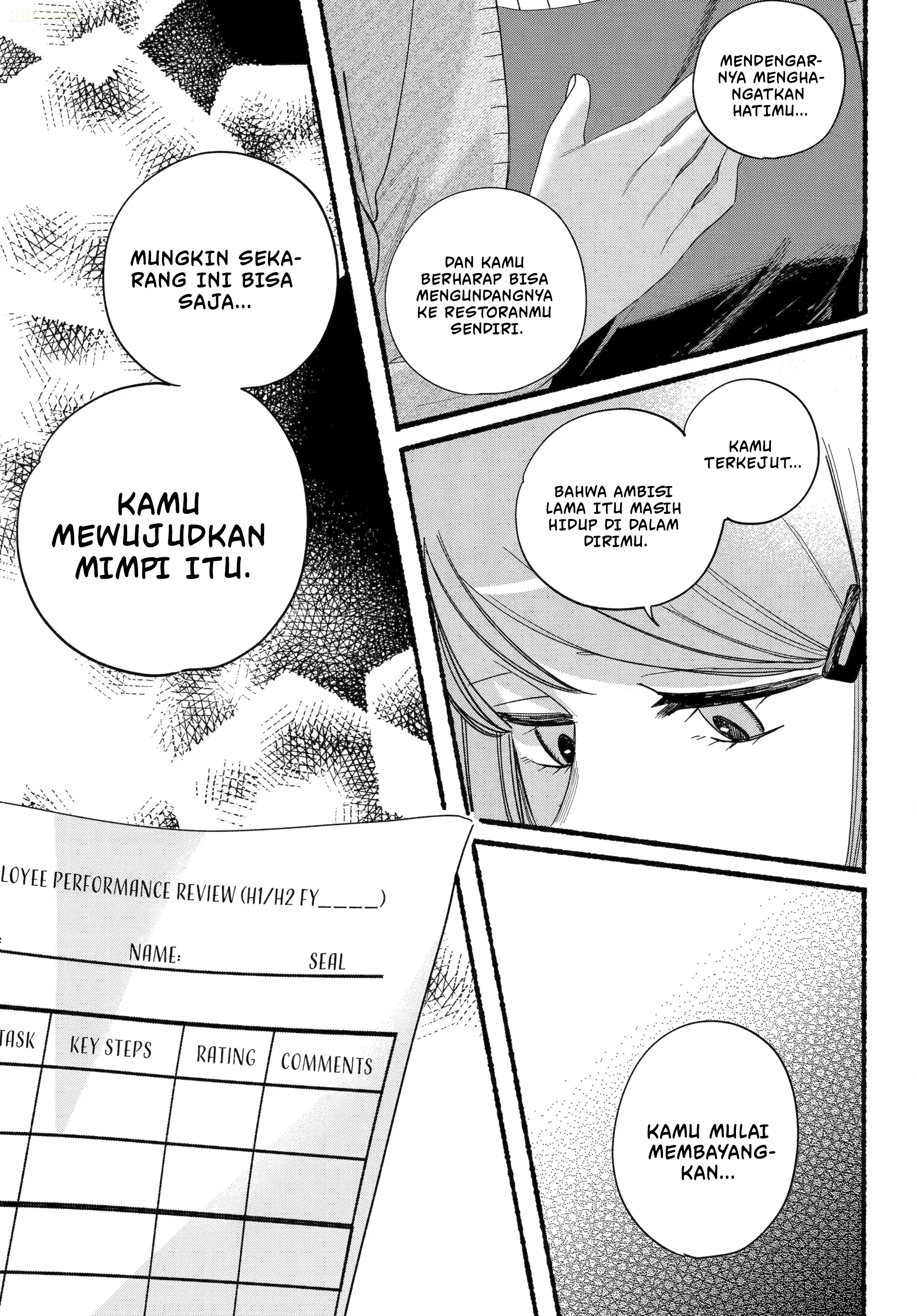 A Story About Smoking at the Back of the Supermarket (Super no Ura de Yani Suu Futari) Chapter 56 Bahasa Indonesia