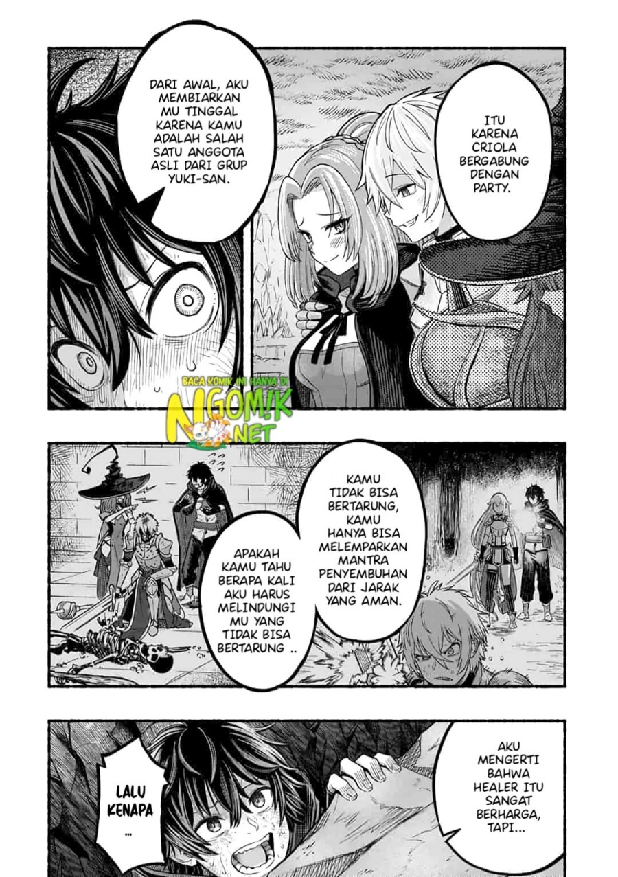 A Story About a Dragon and the Rising of an Adventurer ~ A Healer Who Was Seen as Useless and Was Kicked Out From an S Rank Party, Goes off to Revive the Strongest Dragon in an Abandoned Area chapter 1
