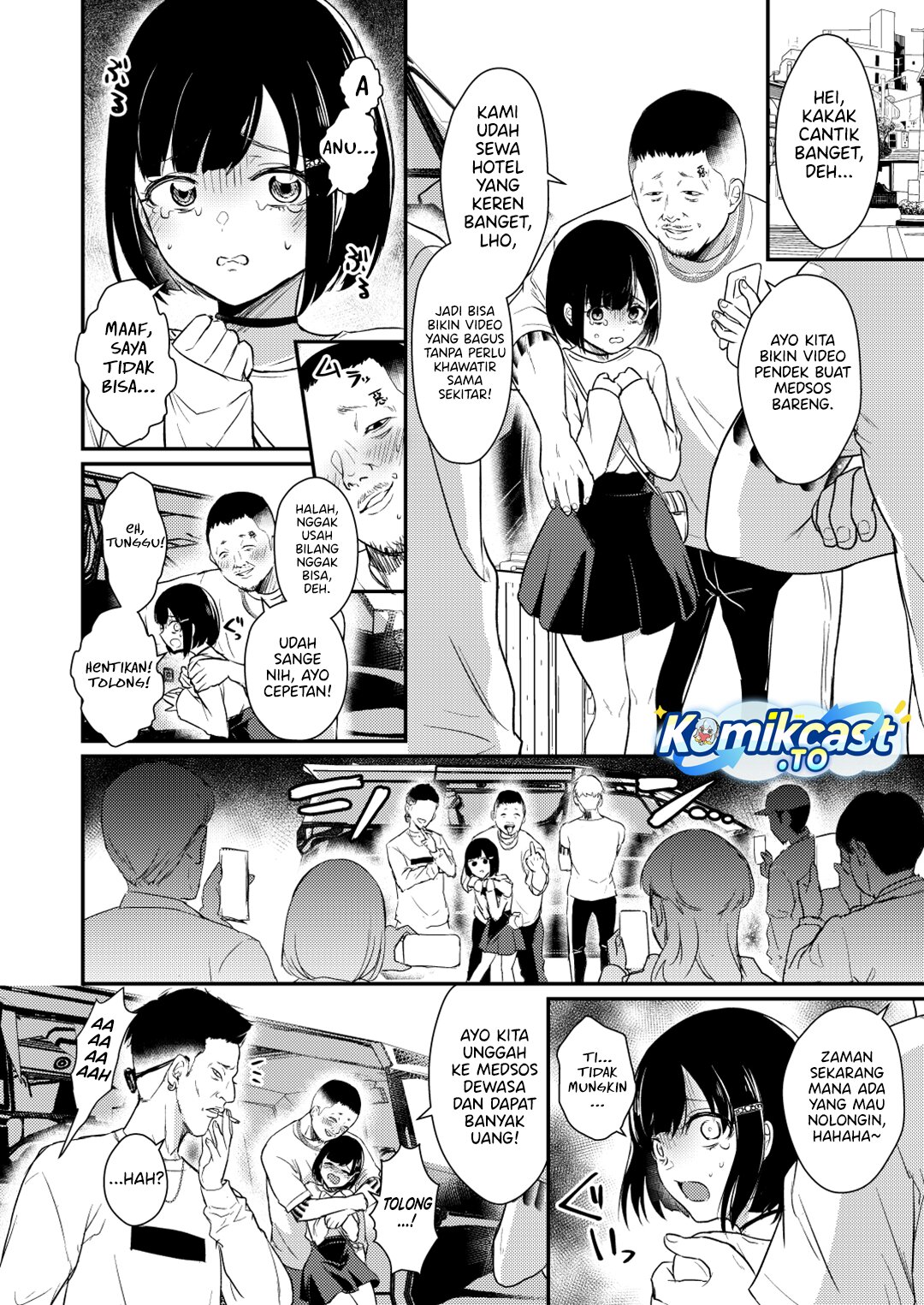 A Story Where All the Characters Are Super Yandere Chapter 08 Bahasa Indonesia