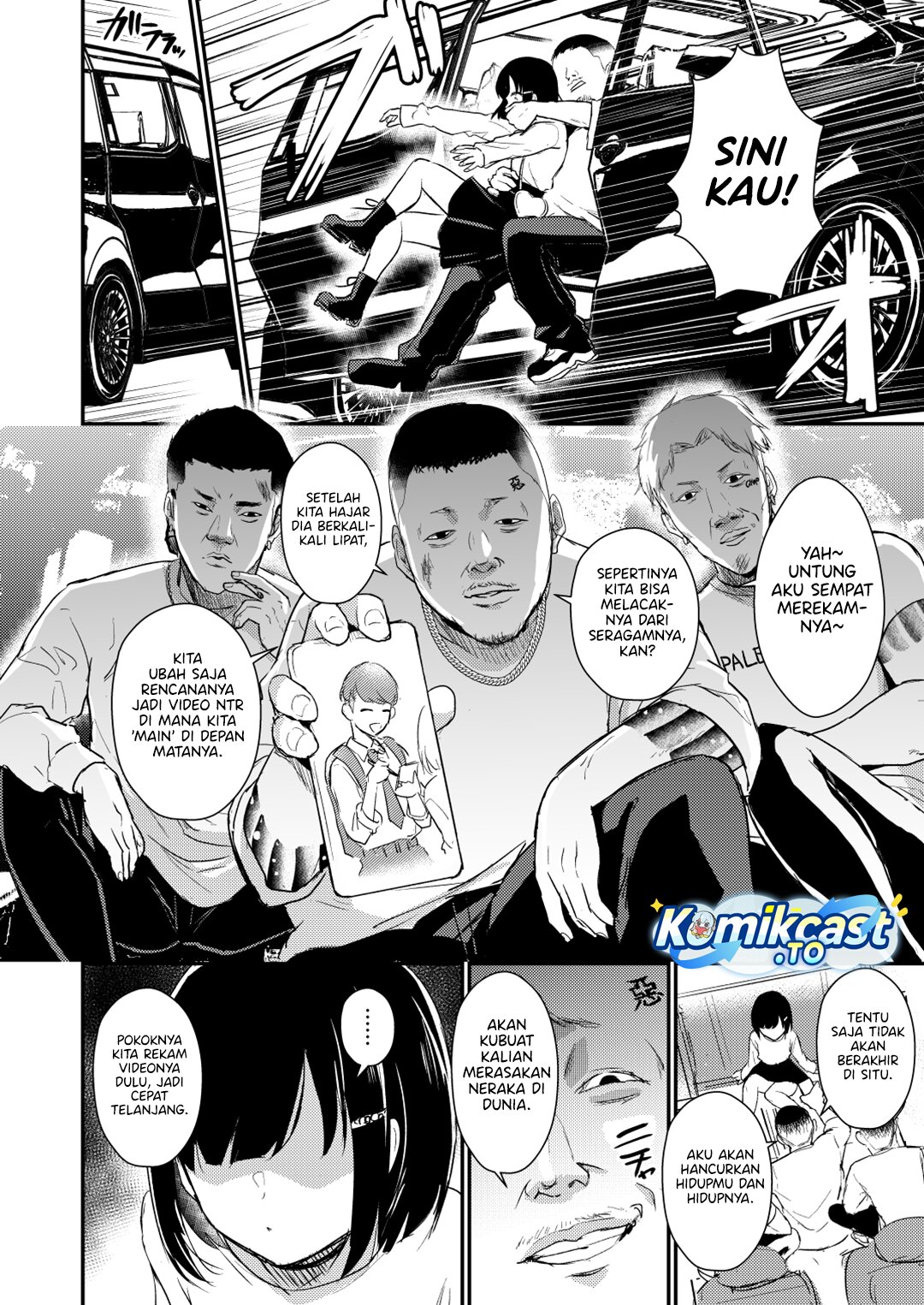 A Story Where All the Characters Are Super Yandere Chapter 08 Bahasa Indonesia